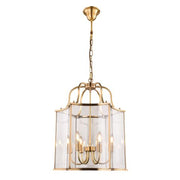 Brentwood Gold Pendant - Large 6 Light E14
