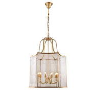 Brentwood Gold Pendant - Extra Large 10 Light E14