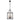 Brentwood Black Pendant - Medium 3 Light E14