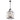 Brentwood Black Pendant - Medium 3 Light E14