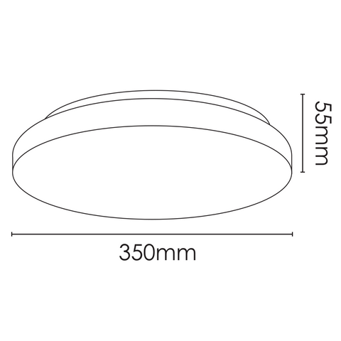 Dover 350mm 30w LED Ceiling Light