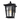 Eden Exterior Wall Light - Black