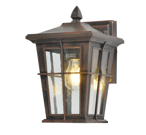 Eden Exterior Wall Light - Antique Brass