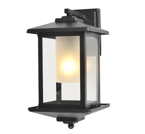Barnet Exterior Wall Light - Black