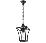 Bexley IP44 Pendant Light E27 - Black