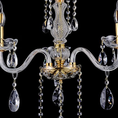 Bromley Crystal Chandelier 3 Light E14