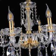 Bromley Crystal Chandelier 6 Light E14