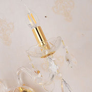 Bromley Crystal 2 Light Wall Light E14