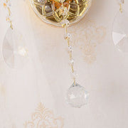 Bromley Crystal 2 Light Wall Light E14