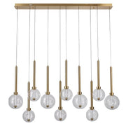 Meteor 10 Light Pendant - Bar