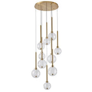 Meteor 10 Light Pendant - Round