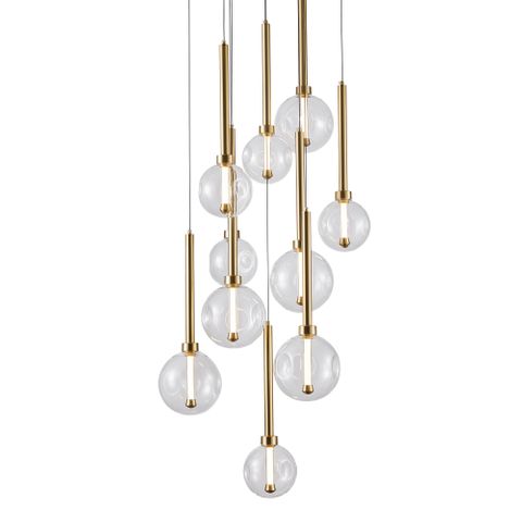 Meteor 10 Light Pendant - Round