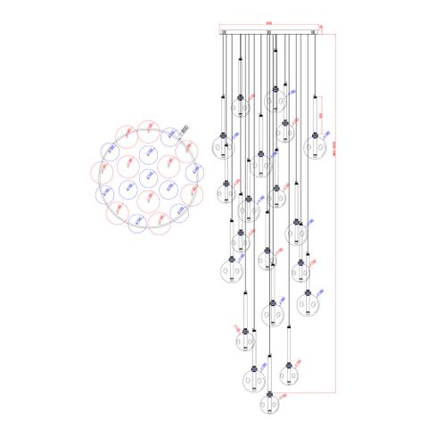 Meteor 20 Light Pendant