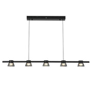 Rocket 1200mm Bar Pendant 25w 3CCT LED Black