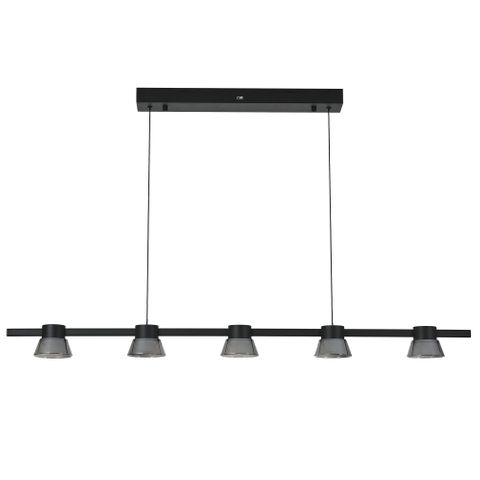 Rocket 1200mm Bar Pendant 25w 3CCT LED Black