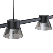 Rocket 1800mm Bar Pendant 40w 3CCT LED Black