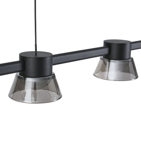 Rocket 1800mm Bar Pendant 40w 3CCT LED Black