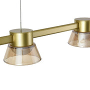 Rocket 1800mm Bar Pendant 40w 3CCT LED Gold