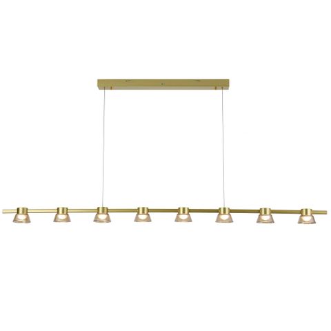 Rocket 1800mm Bar Pendant 40w 3CCT LED Gold
