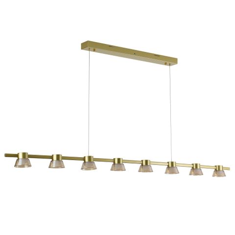 Rocket 1800mm Bar Pendant 40w 3CCT LED Gold