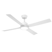 Bronco 52 DC Ceiling Fan - White with Light