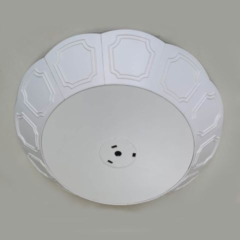 White Cover Plate Ceiling Rose Size B (150kg)