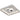 Queen Square 60w CCT LED Close to Ceiling Light