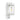 Frenchy White Exterior Wall Light with Sensor