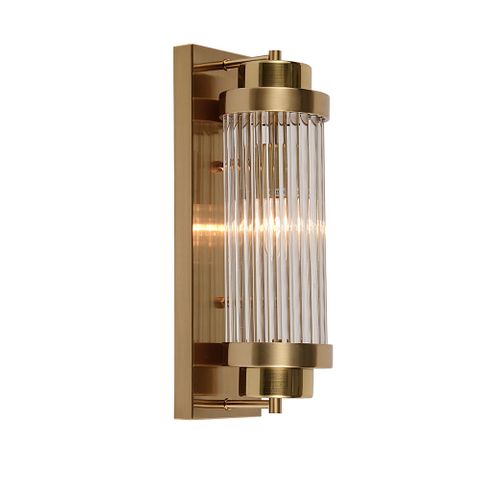 Cambridge Wall Light 400mm Gold 1x E14
