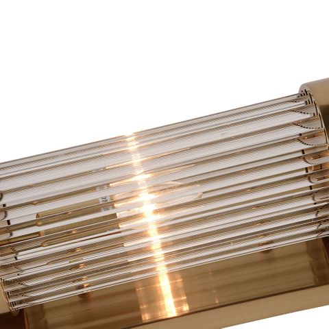 Cambridge Wall Light 400mm Gold 1x E14