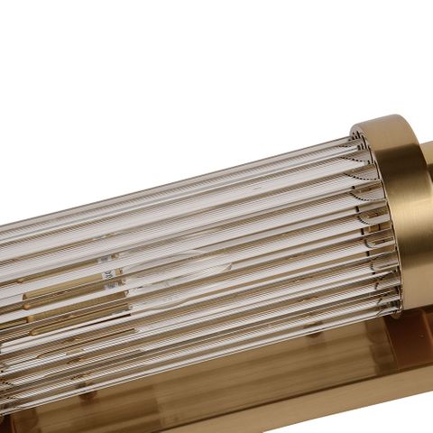 Cambridge Wall Light 400mm Gold 1x E14