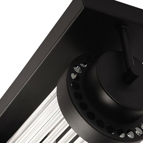 Cambridge 400m Black Wall Light 1x E14