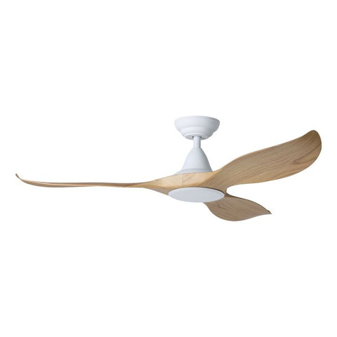 Noosa 52 DC Ceiling Fan White with Blackbutt