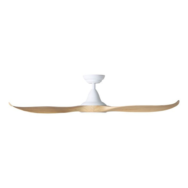 Noosa 52 DC Ceiling Fan White with Blackbutt