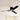 Flow DC 52" Black with CCT LED Light Flush Mount Ceiling Fan