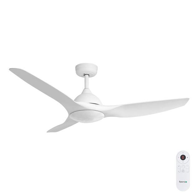 Horizon 2.2 52 DC Smart Ceiling Fan White