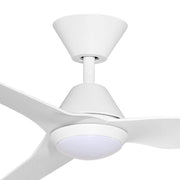 Infinity-ID 48 DC Smart Ceiling Fan White with LED Light