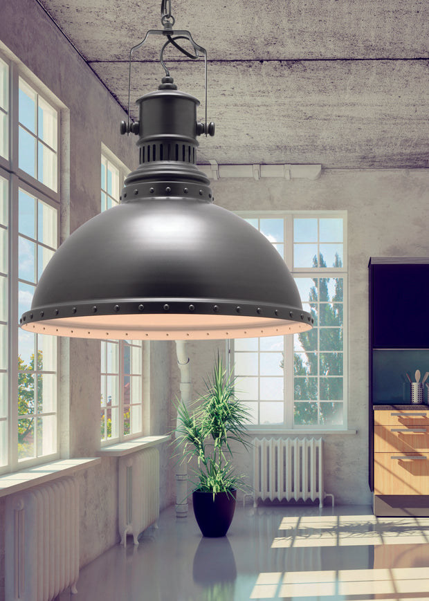 Gladiator Pendant Light Charcoal