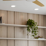 Jay 10w LED CCT Flush Faced 90mm White Downlight
