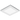Flow Square Exhaust Fan White with Light Small