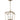 Dianna 3 Light Mini Pendant Satin Brass
