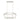 Dianna 5 Light Medium Linear Pendant Satin Brass