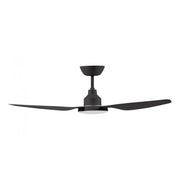 Glacier DC 52 Black Ceiling Fan 3 Blade with 20W LED Light