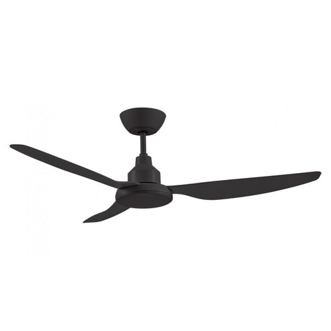 Glacier DC 52 Ceiling Fan 3 Blade Black