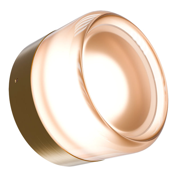Gull 5w LED CCT Brass/ Frosted Arylic 138mm Wall Light