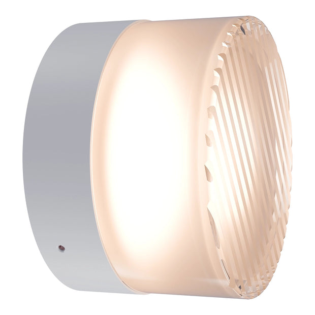Gull 5w LED CCT White/ Ribbed Arylic 138mm Wall Light