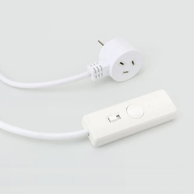 White Hand Dimmer and Switch