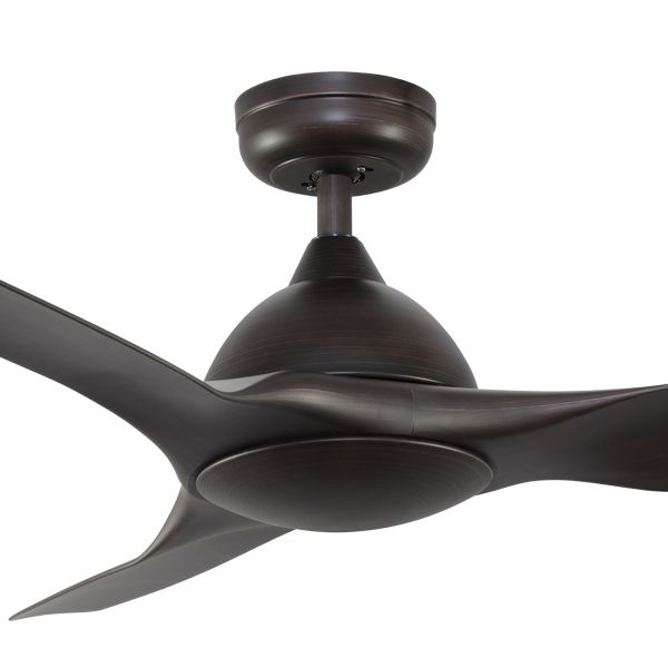 Horizon 2.0 52 DC Ceiling Fan Black with Remote and Wall Control