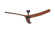 Aqua v2 70 IP66 DC Ceiling Fan Matt Black and Koa