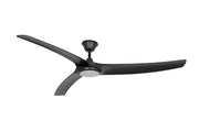 ^Aqua v2 70 IP66 DC Ceiling Fan Matt Black with 18W CCT LED ^B/O No ETA AS OF DEC 24